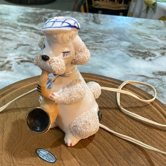 Vintage poodle lamp - Picture 7 of 7